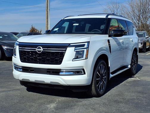 Everest White Pearl Tricoat 2026 Nissan Armada Platinum Reserve