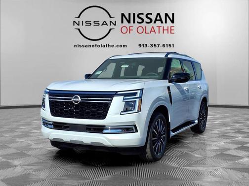 Everest White Pearl Tricoat 2026 Nissan Armada Platinum Reserve