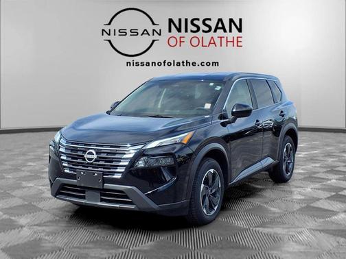 Super Black 2025 Nissan Rogue SV