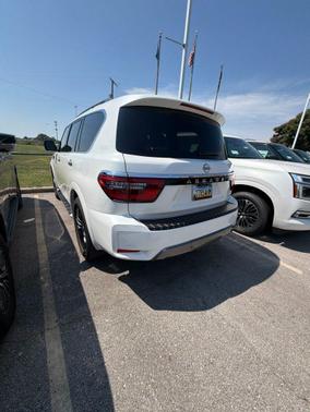 Aspen White Tricoat 2024 Nissan Armada Platinum 4WD