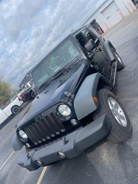 Black Clearcoat 2014 Jeep Wrangler Unlimited Sport