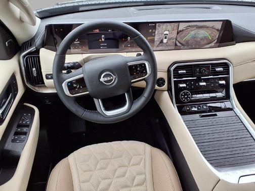 Super Black 2027 Nissan Armada Platinum