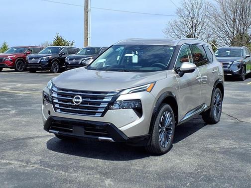 Champagne Silver Metallic 2026 Nissan Rogue Platinum