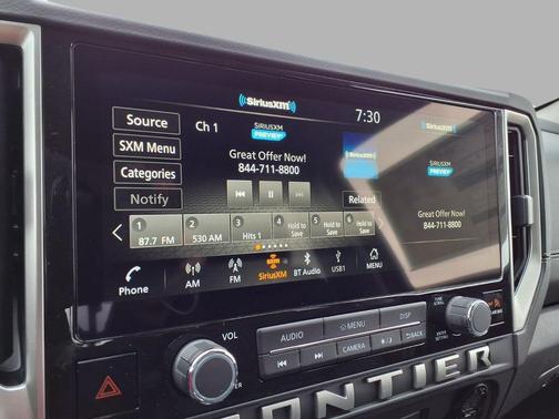 Gun Metallic 2026 Nissan Frontier SV