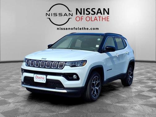 Bright White Clearcoat 2025 Jeep Compass Limited