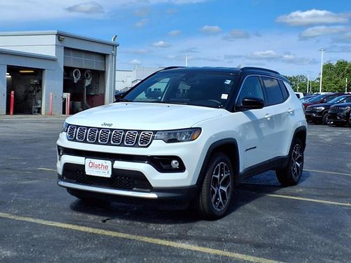 Bright White Clearcoat 2025 Jeep Compass Limited
