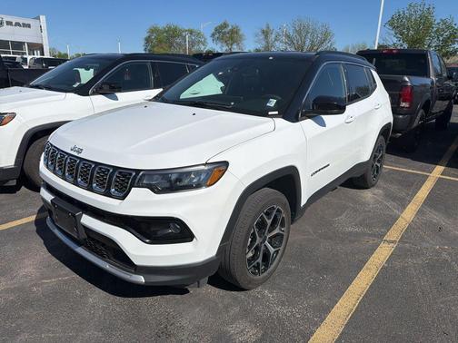 Bright White Clearcoat 2025 Jeep Compass Limited