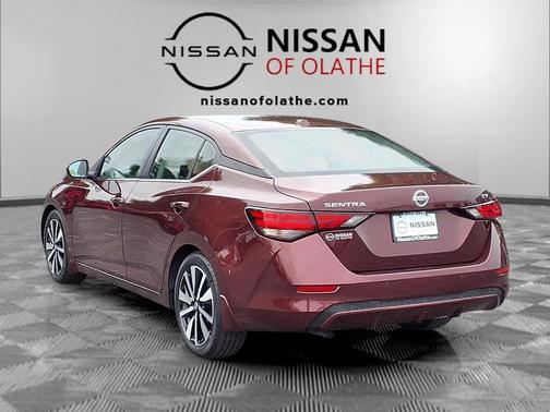 Rosewood Metallic 2021 Nissan Sentra SV