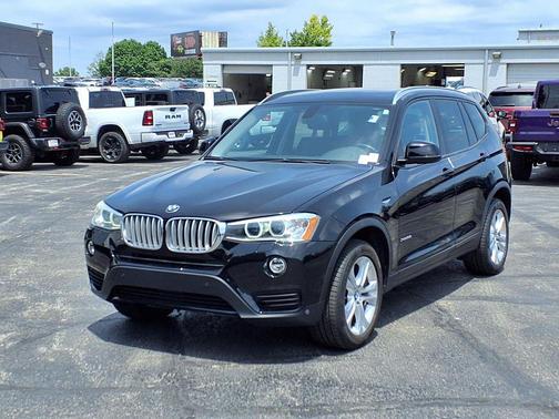 Jet Black 2017 BMW X3 xDrive35i