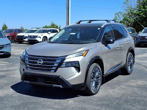 Champagne Silver Metallic 2026 Nissan Rogue Platinum