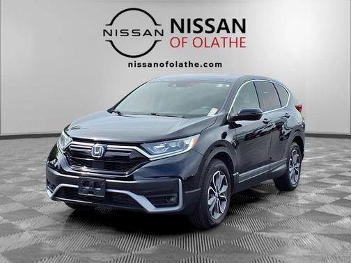 Black 2020 Honda CR-V AWD EX-L