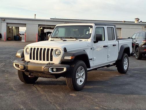 Bright White Clearcoat 2023 Jeep Gladiator Sport S