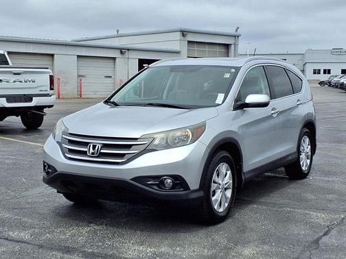 Silver 2014 Honda CR-V EX-L