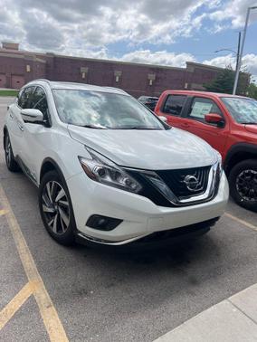 Pearl White 2017 Nissan Murano Platinum