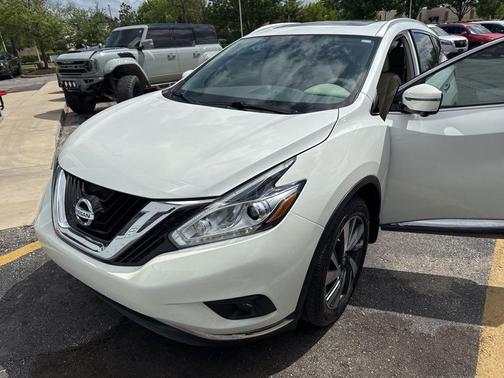 Pearl White 2017 Nissan Murano Platinum