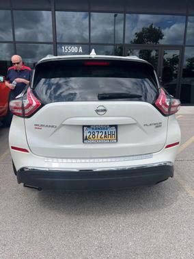 Pearl White 2017 Nissan Murano Platinum