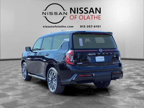 Super Black 2026 Nissan Armada Platinum Reserve