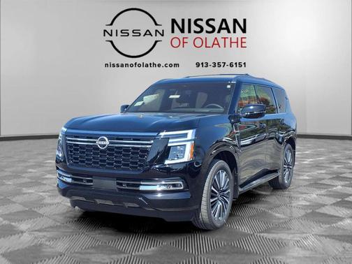 Super Black 2026 Nissan Armada Platinum Reserve