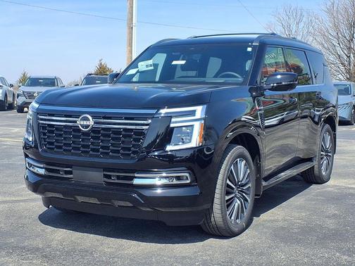 Super Black 2026 Nissan Armada Platinum Reserve