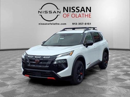 Everest White Pearl Tricoat 2026 Nissan Rogue Rock Creek