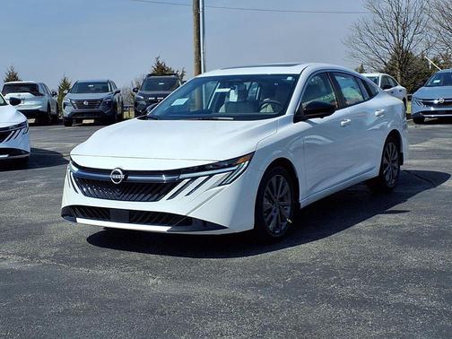 Aspen White Tricoat 2026 Nissan Sentra SL