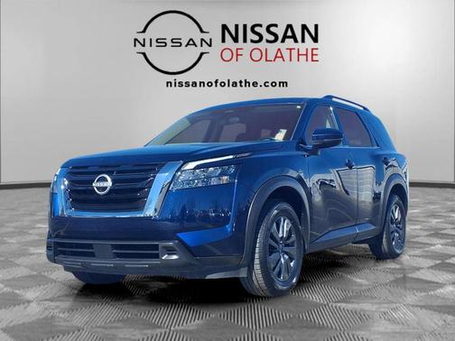 Deep Ocean Blue Pearl 2024 Nissan Pathfinder SV FWD