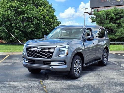Gun Metallic 2026 Nissan Armada Platinum