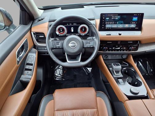 Super Black 2024 Nissan Rogue Platinum