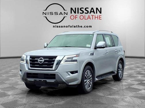 Brilliant Silver Metallic 2024 Nissan Armada SL 4WD