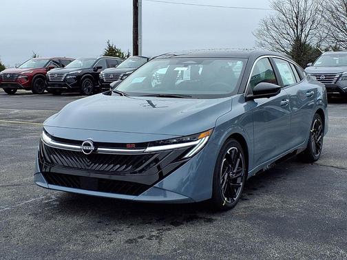 Atlantic Gray/Super Black 2026 Nissan Sentra SR