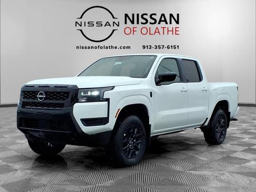 Glacier White 2026 Nissan Frontier SV