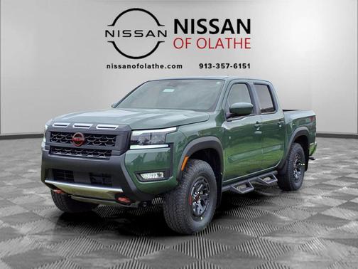 Tactical Green Metallic 2026 Nissan Frontier PRO-4X