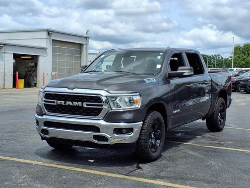 Granite Crystal Metallic Clearcoat 2022 RAM 1500 Big Horn/Lone Star