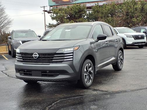 Gun Metallic 2026 Nissan Kicks SV