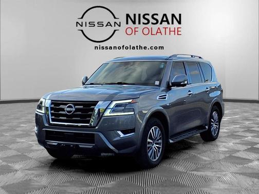 Gun Metallic 2021 Nissan Armada SL 4WD