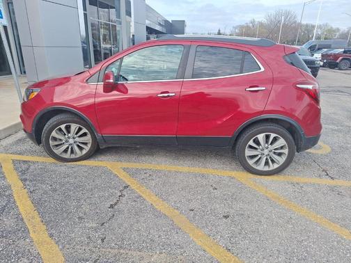 Winterberry Red Metallic 2017 Buick Encore Preferred