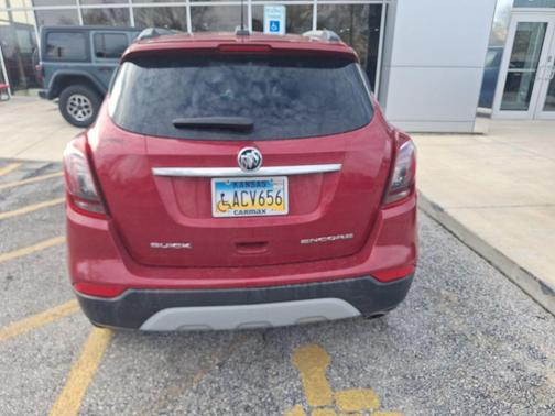 Winterberry Red Metallic 2017 Buick Encore Preferred