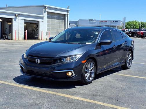 Gray 2019 Honda Civic EX