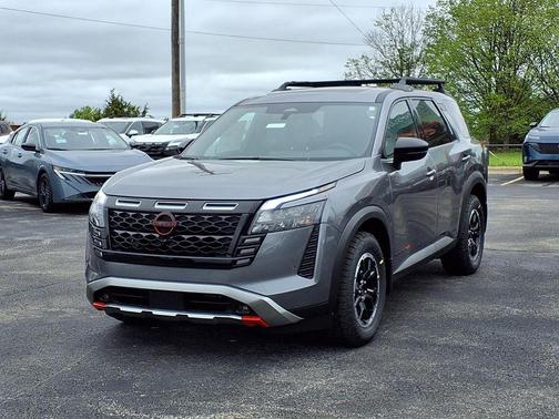 Gun Metallic 2026 Nissan Pathfinder Rock Creek
