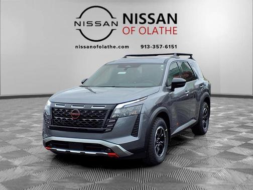 Gun Metallic 2026 Nissan Pathfinder Rock Creek