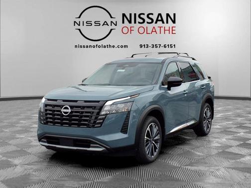 Baltic Teal 2026 Nissan Pathfinder Platinum