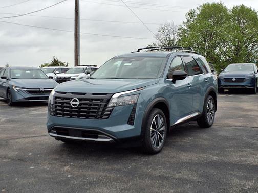 Baltic Teal 2026 Nissan Pathfinder Platinum