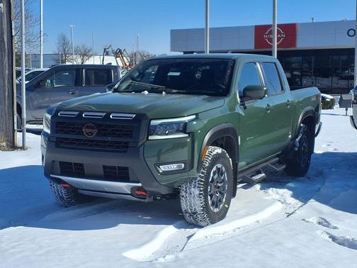 Tactical Green Metallic 2026 Nissan Frontier PRO-4X