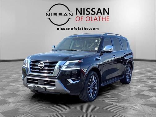 Super Black 2022 Nissan Armada Platinum 4WD