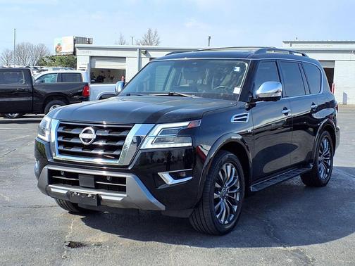 Super Black 2022 Nissan Armada Platinum 4WD