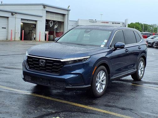 Blue 2024 Honda CR-V EX 2WD