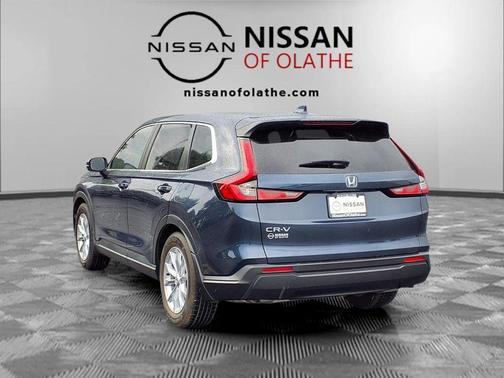 Blue 2024 Honda CR-V EX 2WD