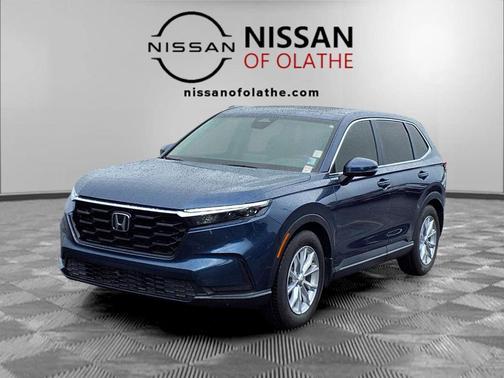 Blue 2024 Honda CR-V EX 2WD