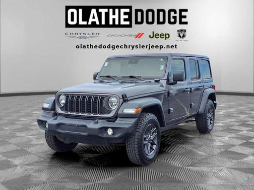 Granite Crystal Metallic Clearcoat 2024 Jeep Wrangler Sport S