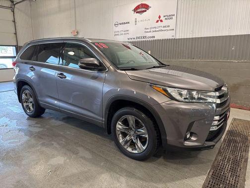 Predawn Gray Mica 2019 Toyota Highlander Limited Platinum